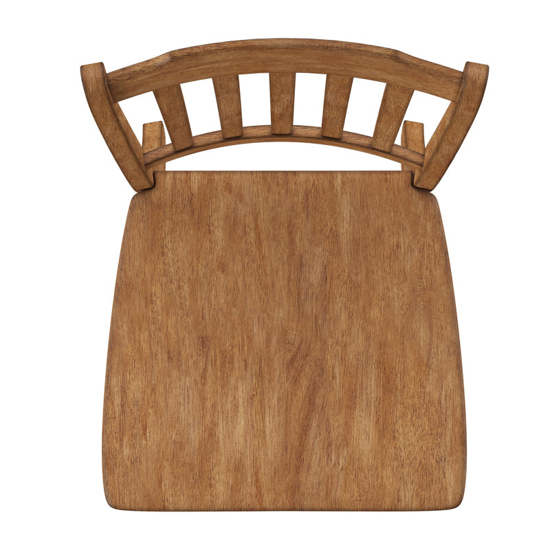 Three Posts™ Fortville Solid Wood Windsor Back Side Chair & Reviews